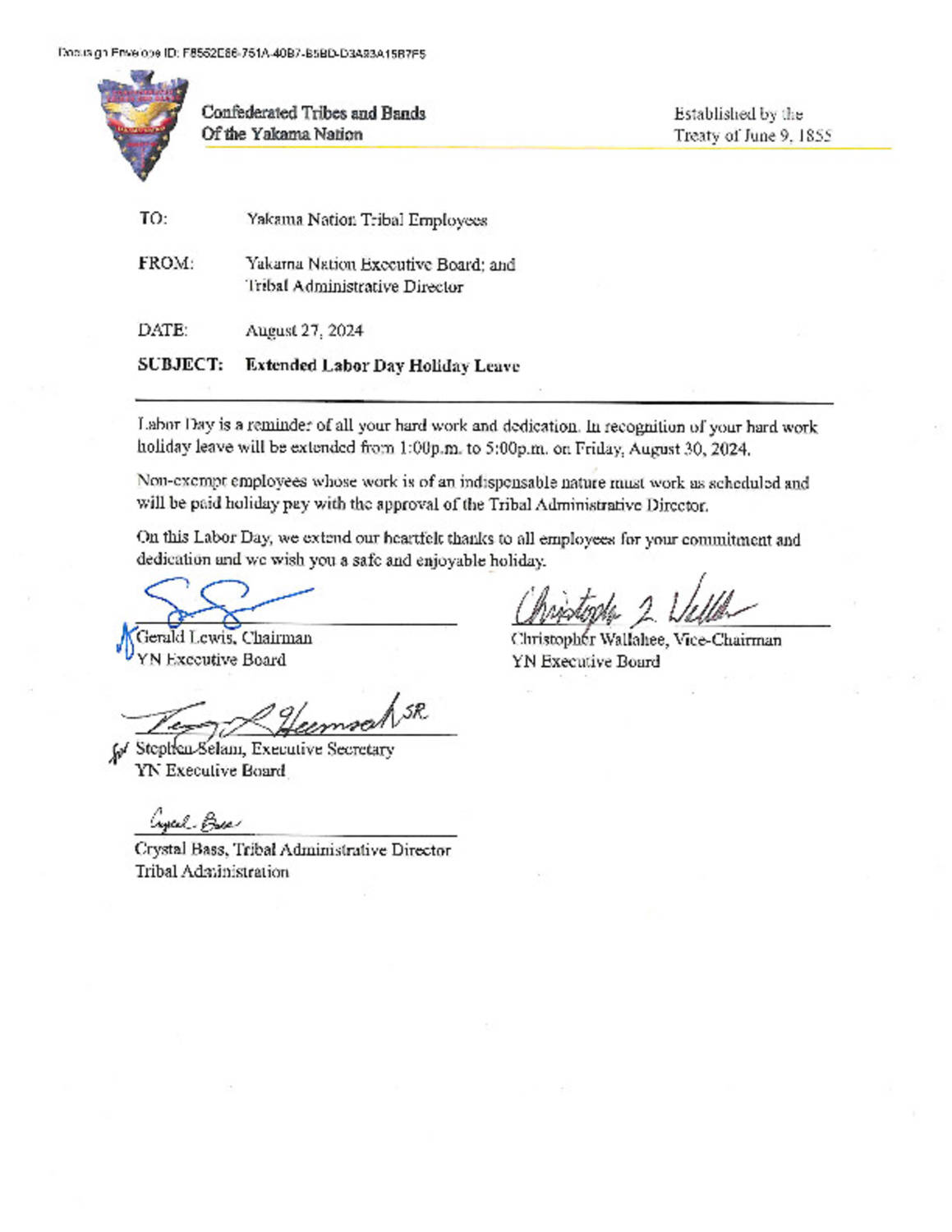 Extended Holiday Friday 1/2 Day